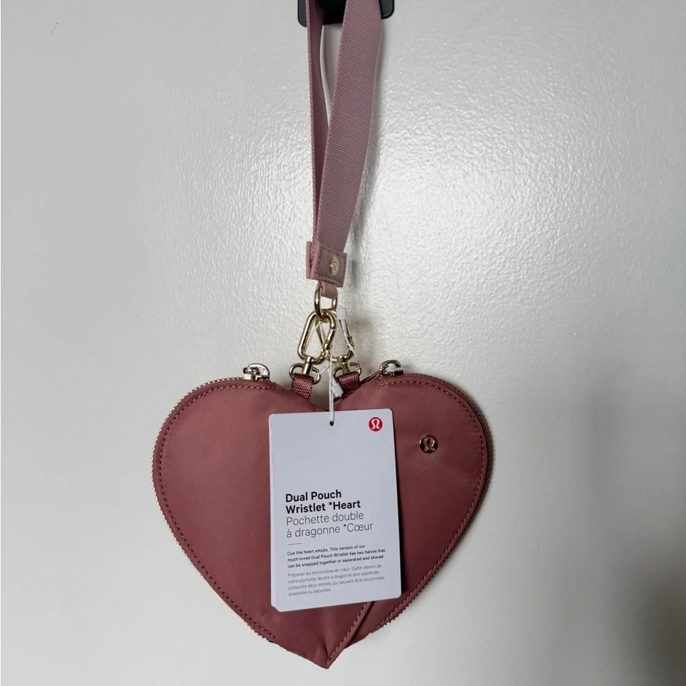 NWT Lululemon Dual Pouch Heart - Picture 4 of 12